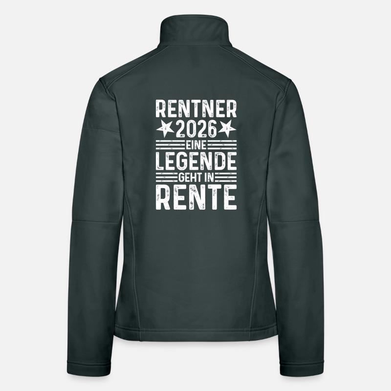 Pensioners 2026 - A legend retires Women's Softshell Jacket