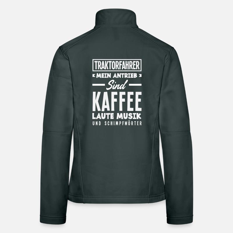 Lustiges Traktorfahrer Geschenk Frauen Softshelljacke