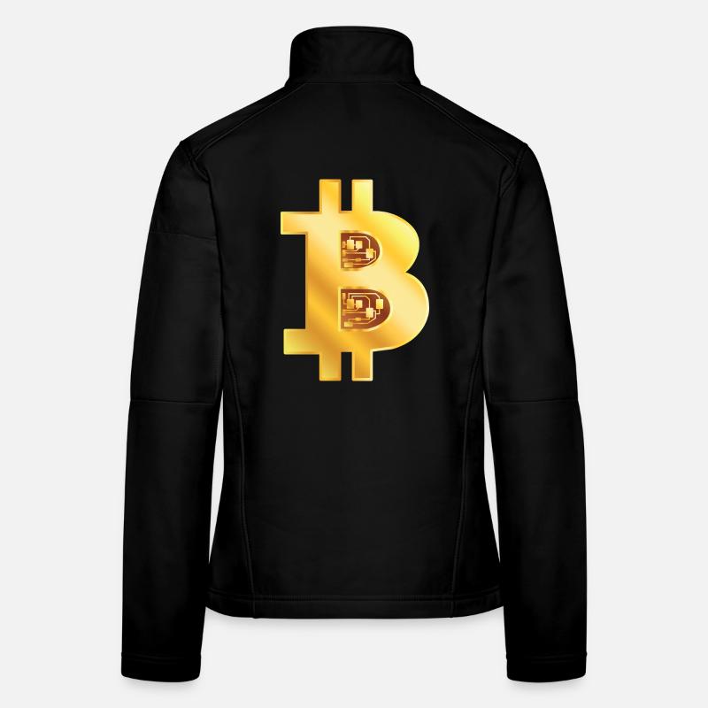 Bitcoin Gold Women's Softshell Jacket