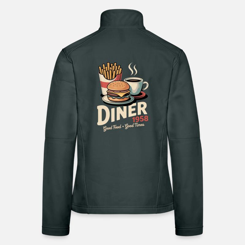 Diner 1958 Frauen Softshelljacke