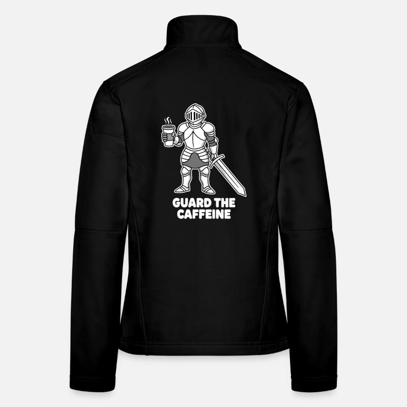 Kaffeekämpfer Ritter Frauen Softshelljacke