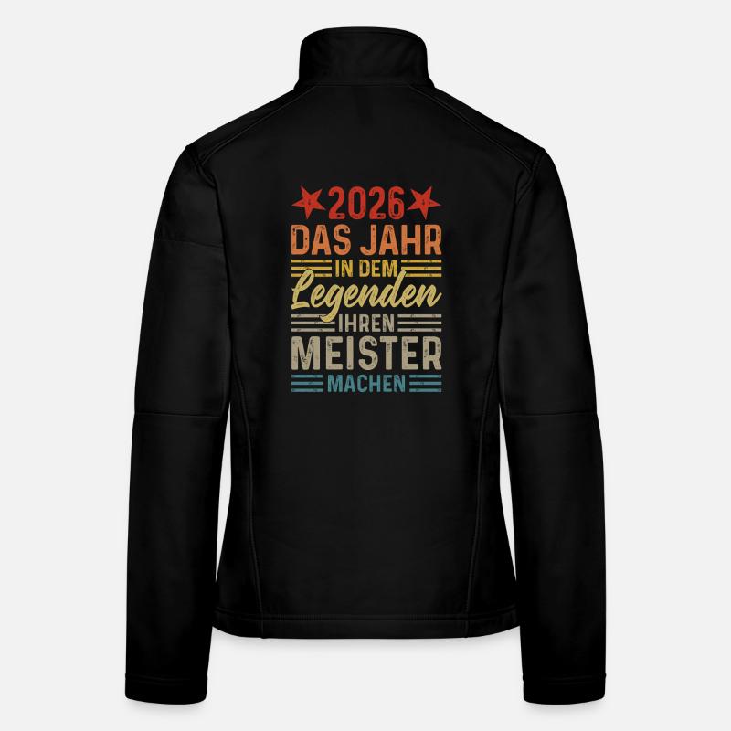 2026 The Year Legends Make Their Master Women's Softshell Jacket