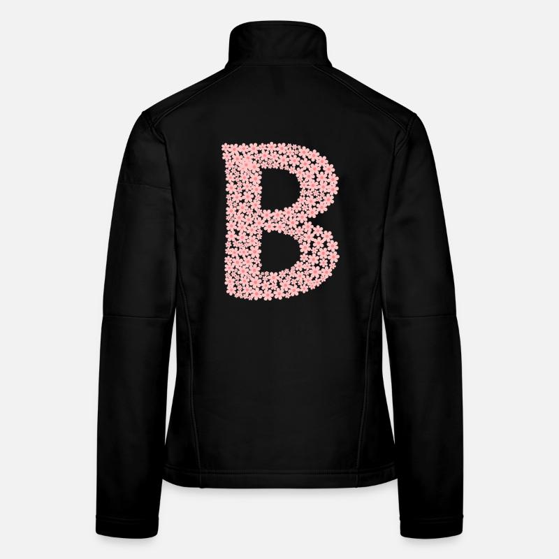 Blossom Monogram "B" Women's Softshell Jacket