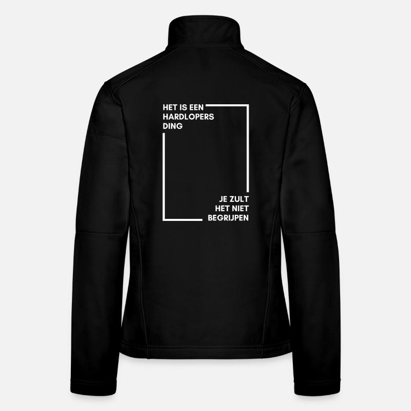Courir : tu ne comprendras pas Veste en tissu softshell Femme