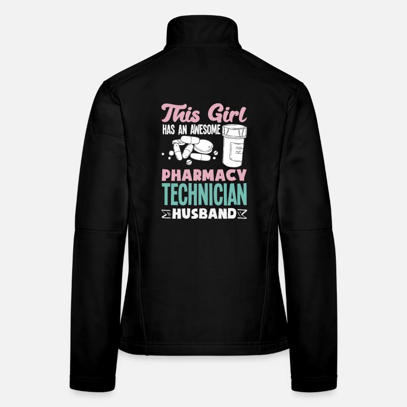 Pharmacien Technicien Pharmaceutique Veste en tissu softshell Femme