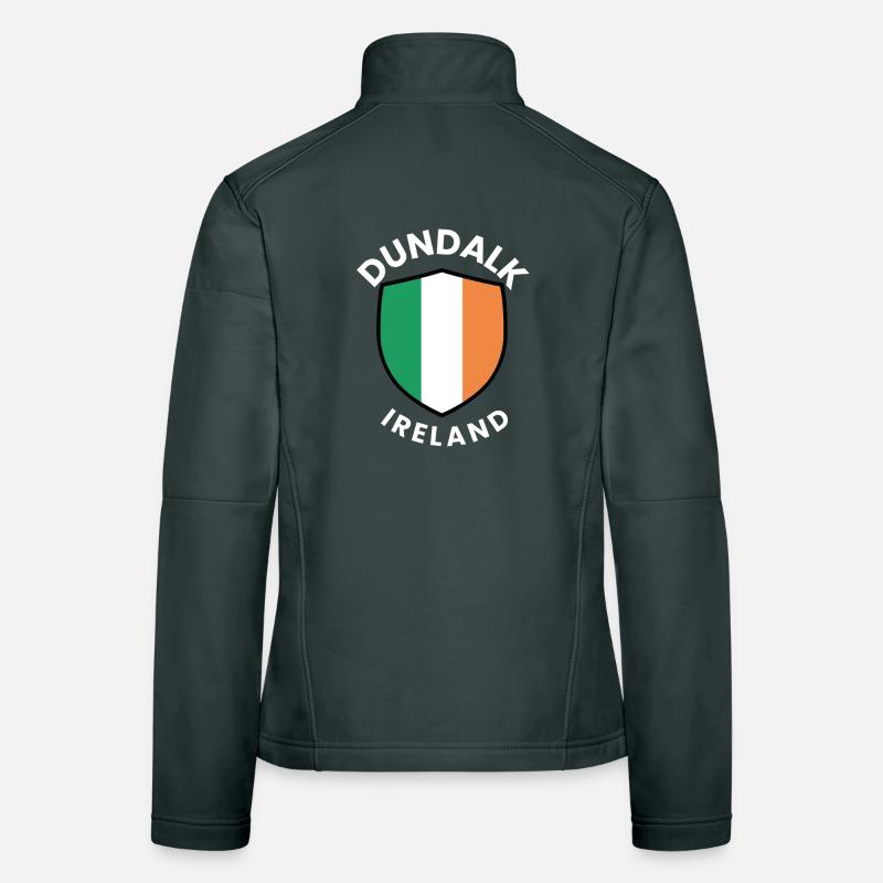 Bouclier d’Irlande de Dundalk Veste en tissu softshell Femme