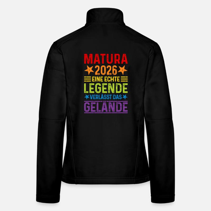 Matura 2026 : La véritable légende quitte le site Veste en tissu softshell Femme