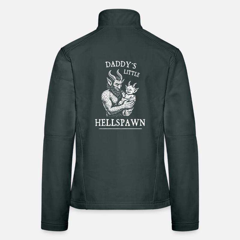 Daddy’s Little Hellspawn Frauen Softshelljacke