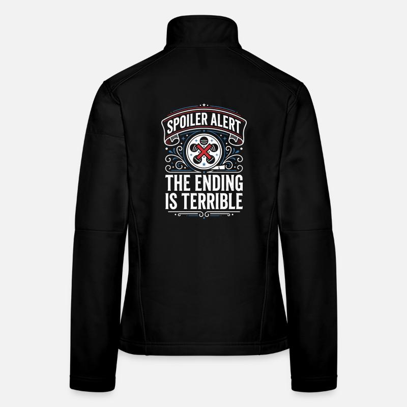 Alerte spoiler : la fin est terrible Veste en tissu softshell Femme
