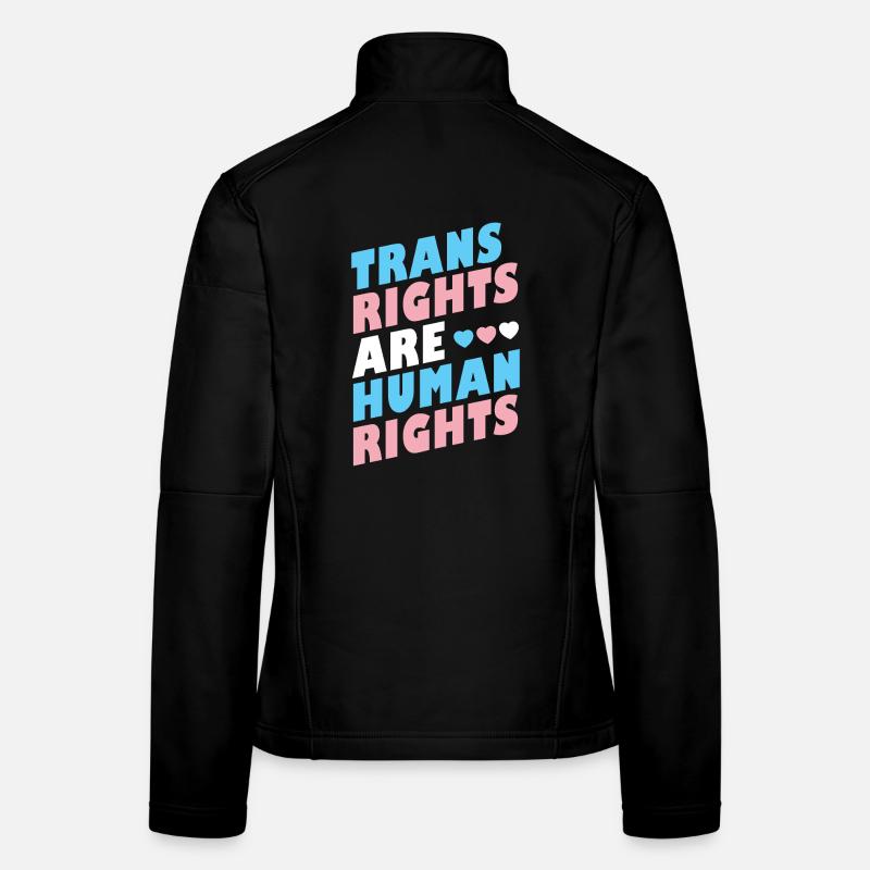 LGBTQ-Pride-Monat – Trans-Rechte sind Menschenrechte Frauen Softshelljacke
