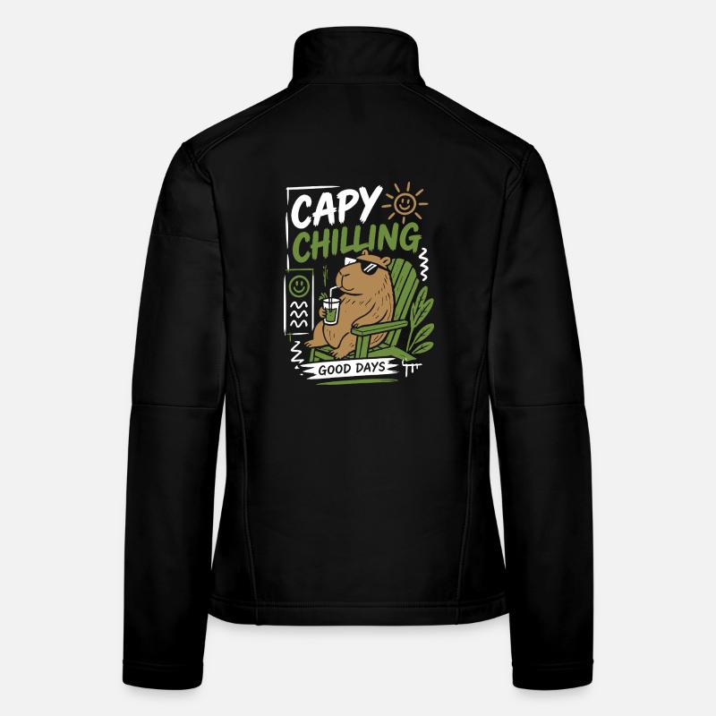 Capy Chilling Good Days Frauen Softshelljacke