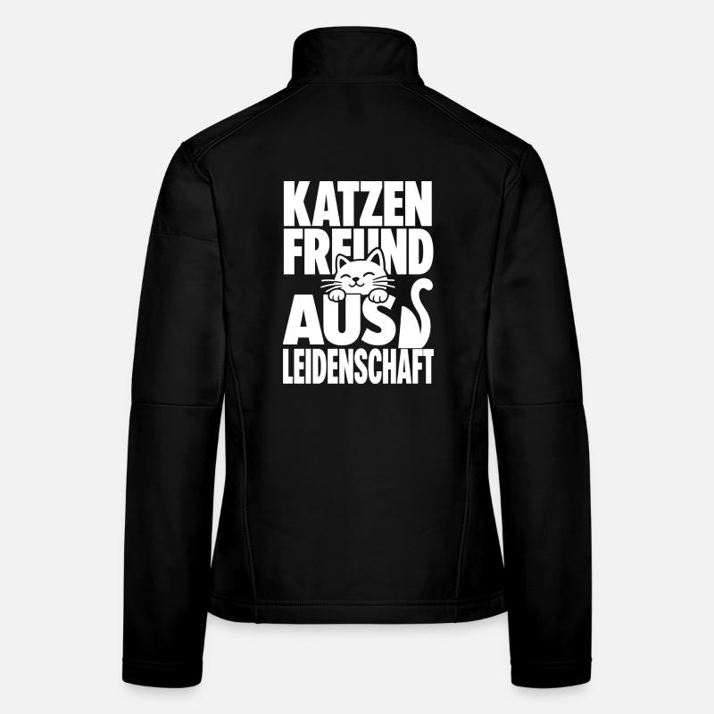 Katzenfreund Aus Leidenschaft Frauen Softshelljacke