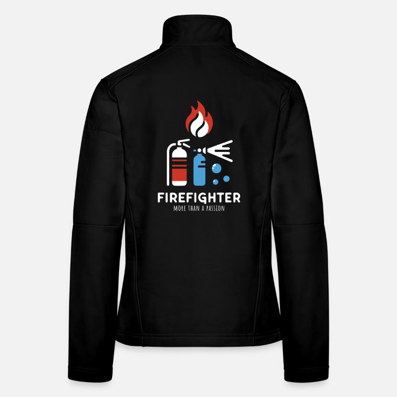 firefighter verein more than a passion Frauen Softshelljacke