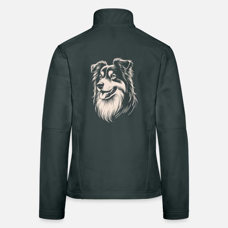 Australian Shepherd Eigenschaften Frauen Softshelljacke