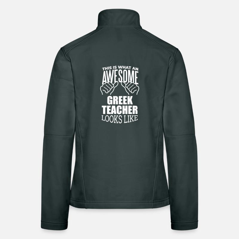 Greek Women's Softshell Jacket