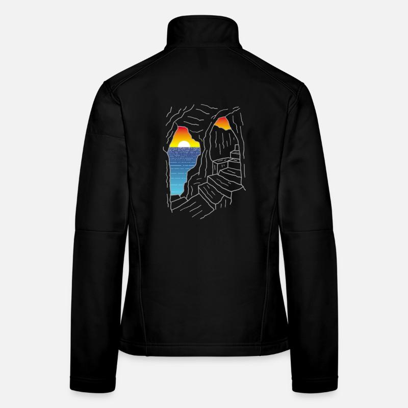 Staircase to Paradise Women's Softshell Jacket