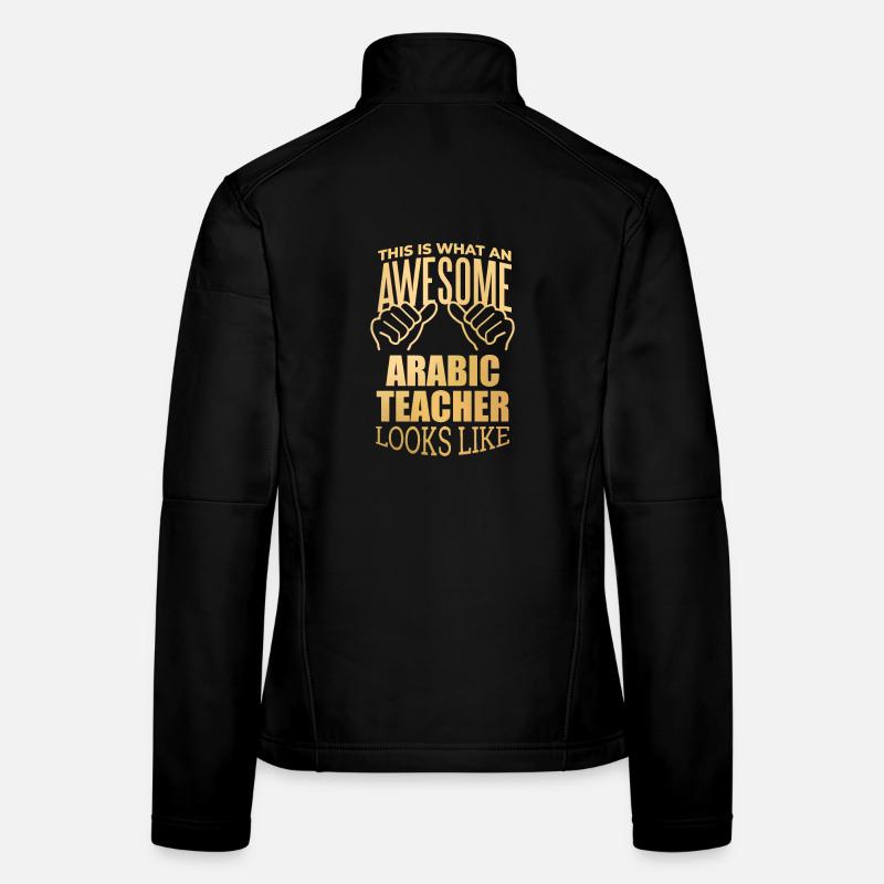 Arabisch - Frauen Softshelljacke - Schwarz