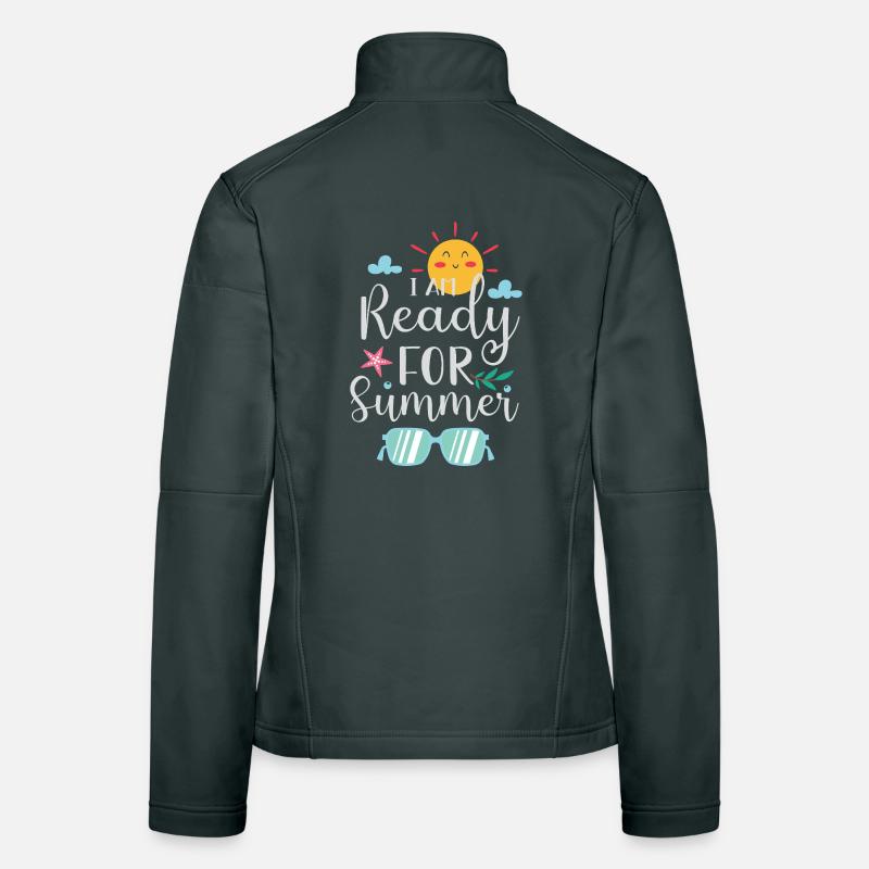 I am Ready for Summer Women's Softshell Jacket