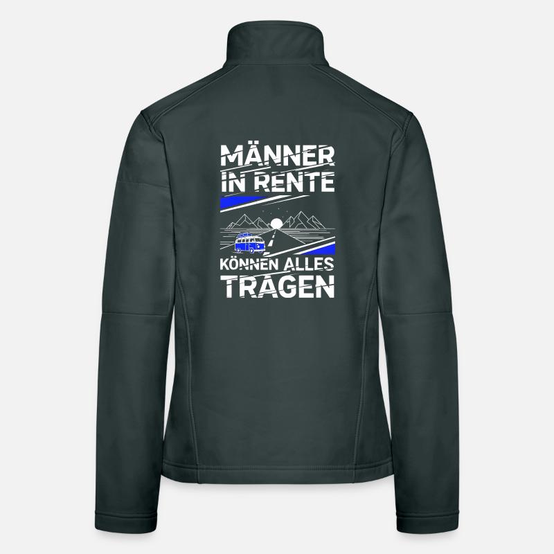 Retirement Saying Pensioner Gift Funny 2025 Women's Softshell Jacket