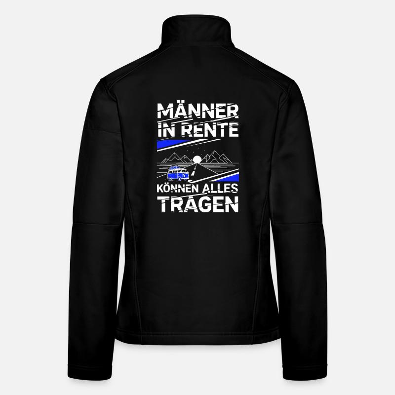Retirement Saying Pensioner Gift Funny 2025 Women's Softshell Jacket
