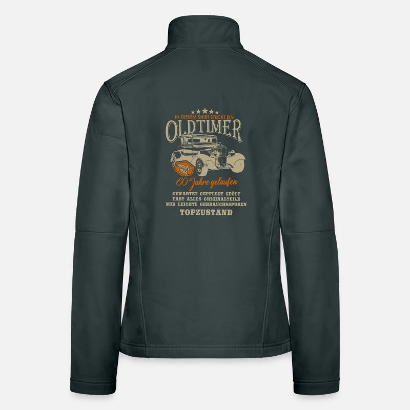 60 Geburtstag Oldtimer 1966 2026 Frauen Softshelljacke