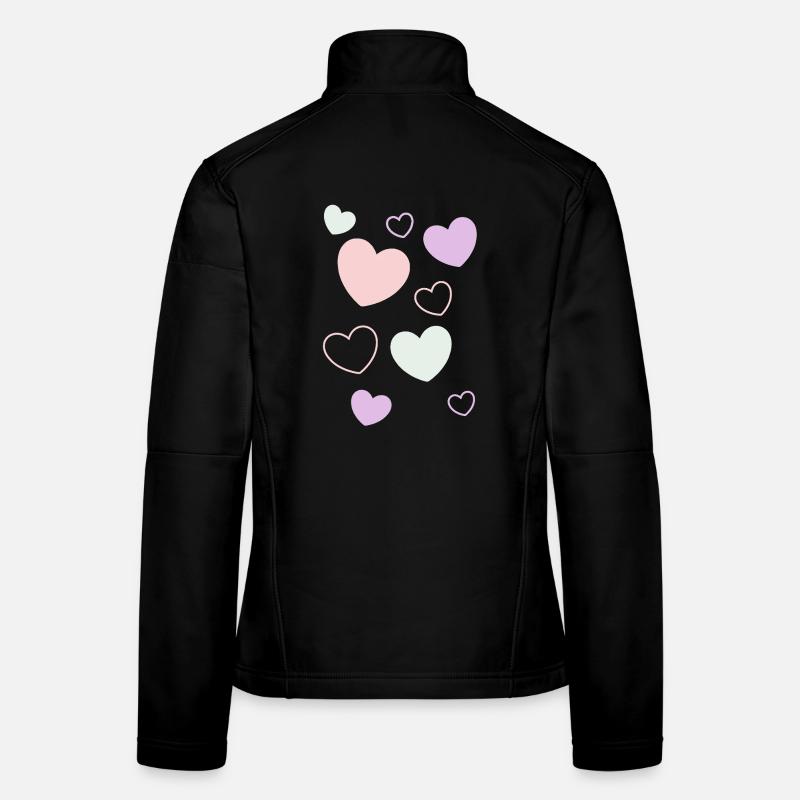 Muttertags Geschenk Mutter Muttertag Geschenkidee  - Frauen Softshelljacke - Schwarz