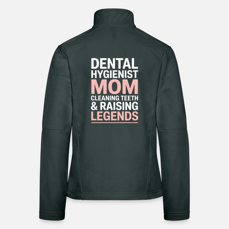 Dentalhygieniker-Mutter – Stolzes RDH-Muttergeschenk Frauen Softshelljacke