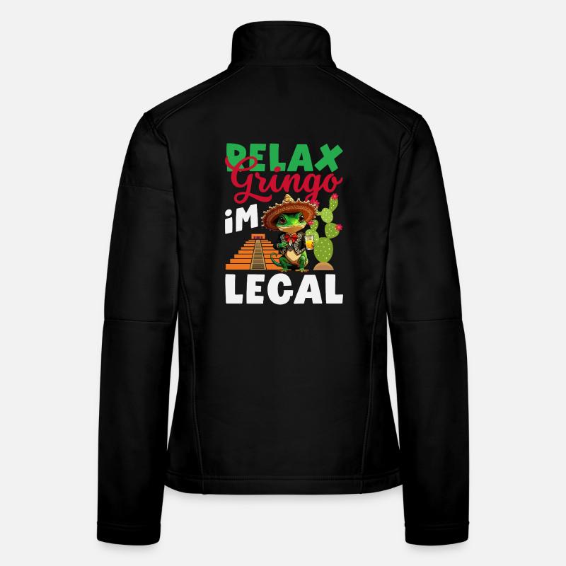 Mexico Pride & Home Mexican Mexico Flag Women's Softshell Jacket