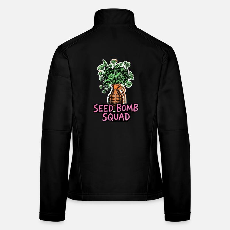 Avenir de la plantation de graines Veste en tissu softshell Femme
