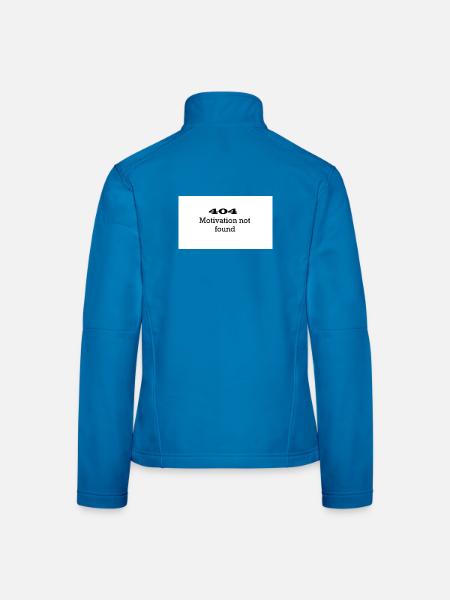 Démotivés - Veste en tissu softshell Femme - noir - Dos