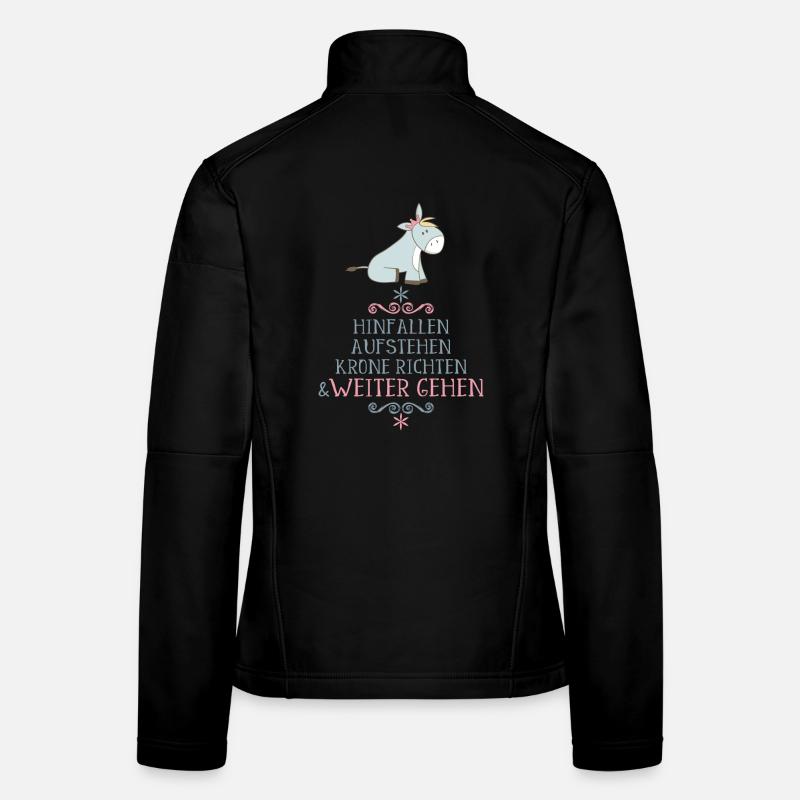 lustiger Spruch Frauen Softshelljacke