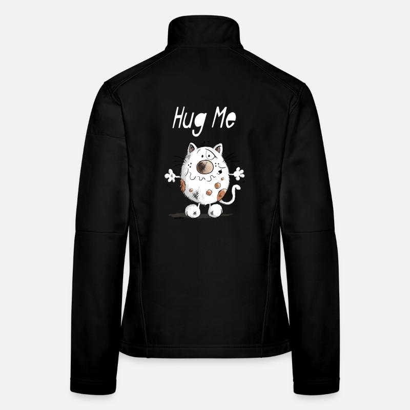 Hug Me Kätzchen Frauen Softshelljacke