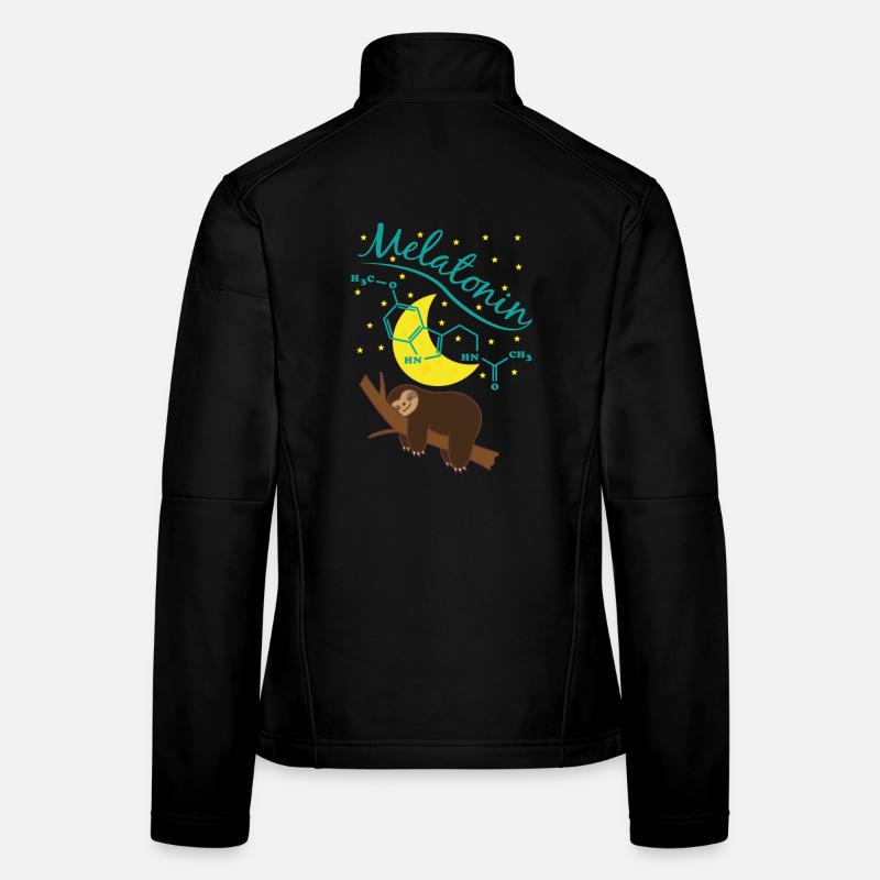 Sweet sleeping sloth with melatonin formula Women's Softshell Jacket