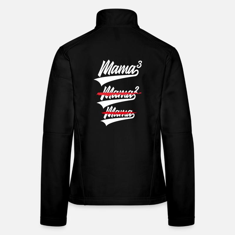 TRIPLÉS MAMAN HIGH 3 ENFANTS Veste en tissu softshell Femme