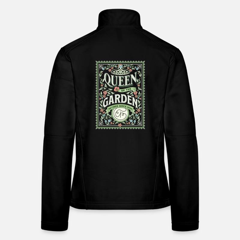 Rentnerin Garten Gärtnerin Frauen Softshelljacke