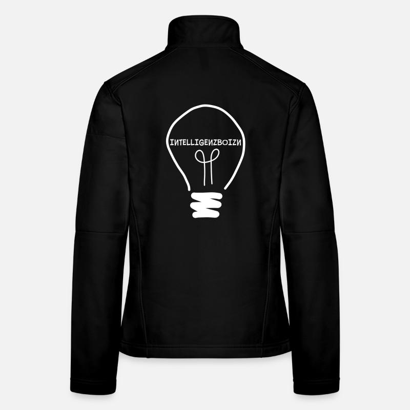 Intelligenzboizn - intelligent person, dialect Women's Softshell Jacket