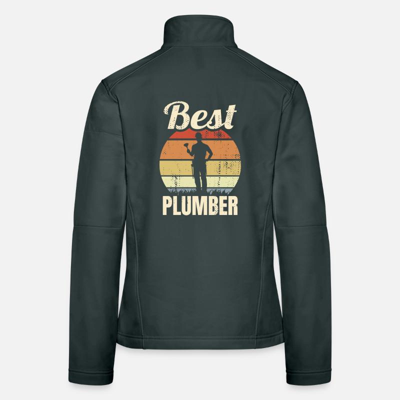 Bester Klempner Frauen Softshelljacke