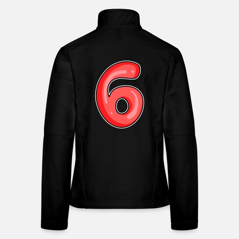 Numéro 6 Numéro Veste en tissu softshell Femme