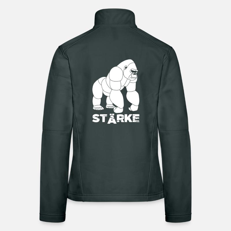 Gorilla-Stärke Frauen Softshelljacke