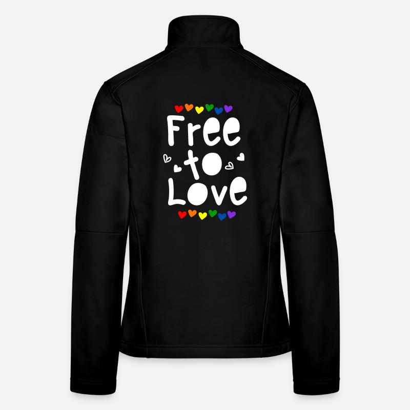 Frei zu lieben: Eine Feier zum Pride Month Frauen Softshelljacke