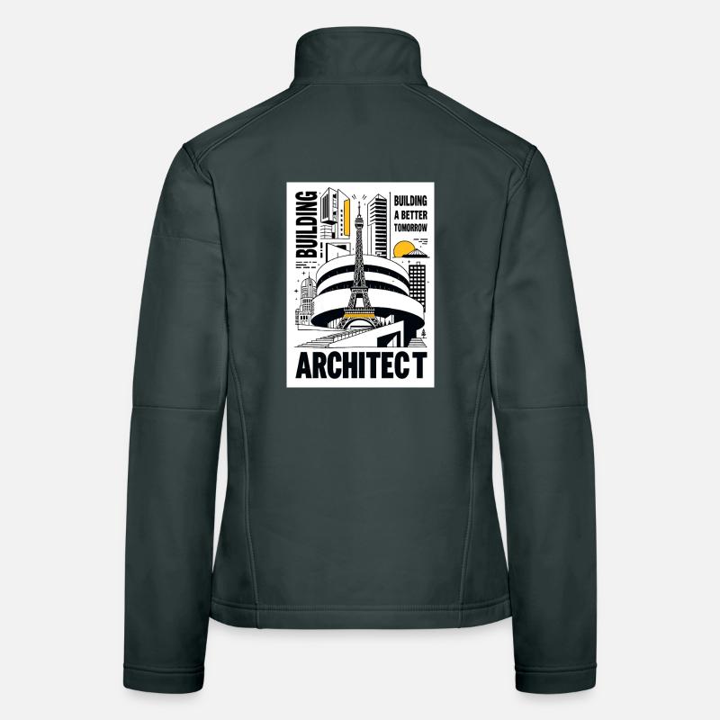 Architekt Frauen Softshelljacke