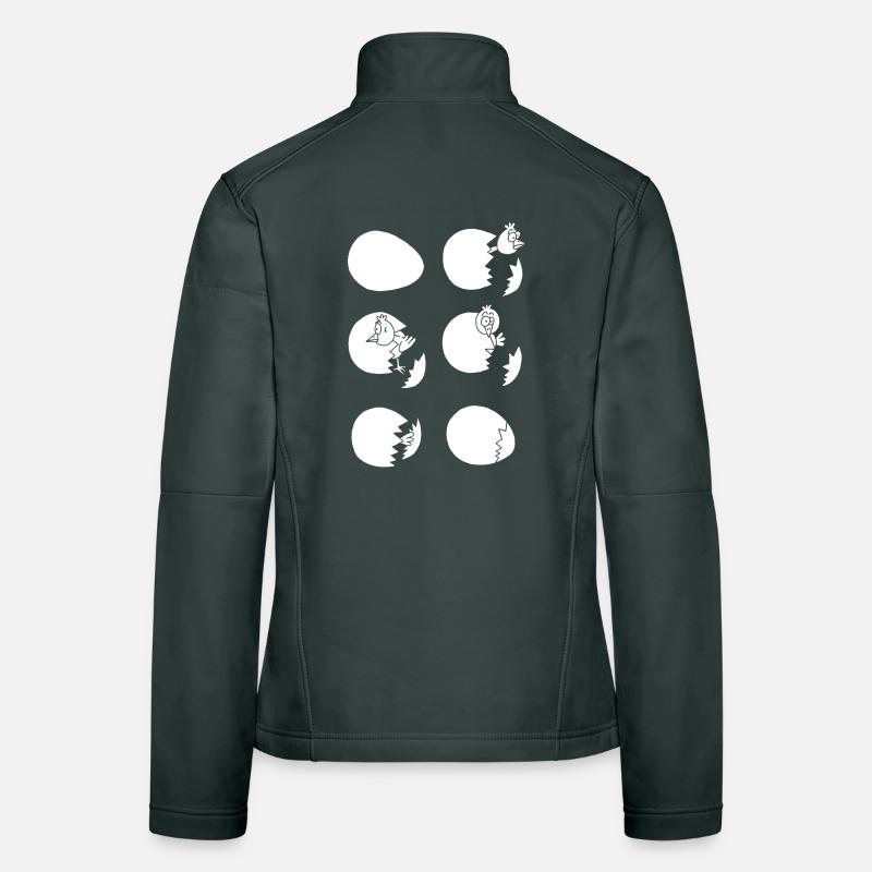 Discovering the world or not (white) Women's Softshell Jacket