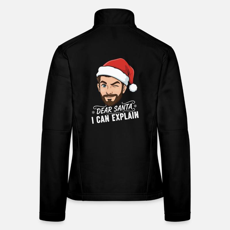 Lieber Weihnachtsmann, ich kann es erklären Frauen Softshelljacke
