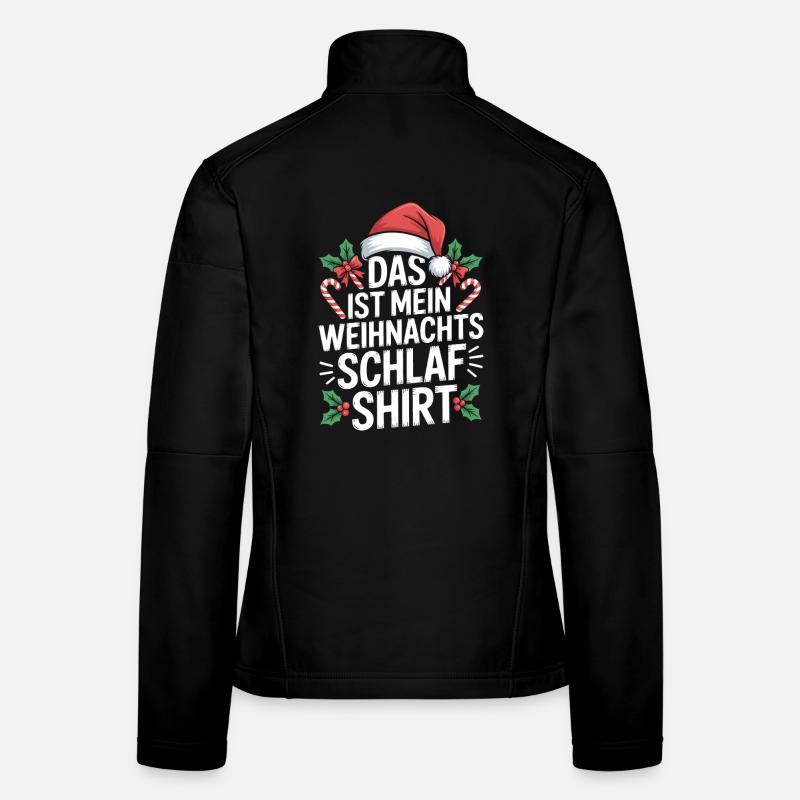 C’est mon t-shirt de nuit de Noël Veste en tissu softshell Femme
