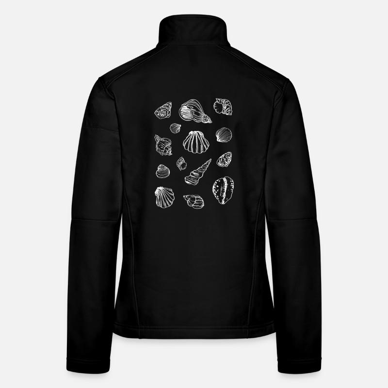 MOULES Veste en tissu softshell Femme