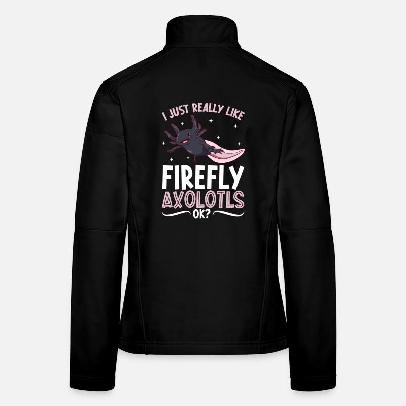 I love my Firefly Axolotl Women's Softshell Jacket