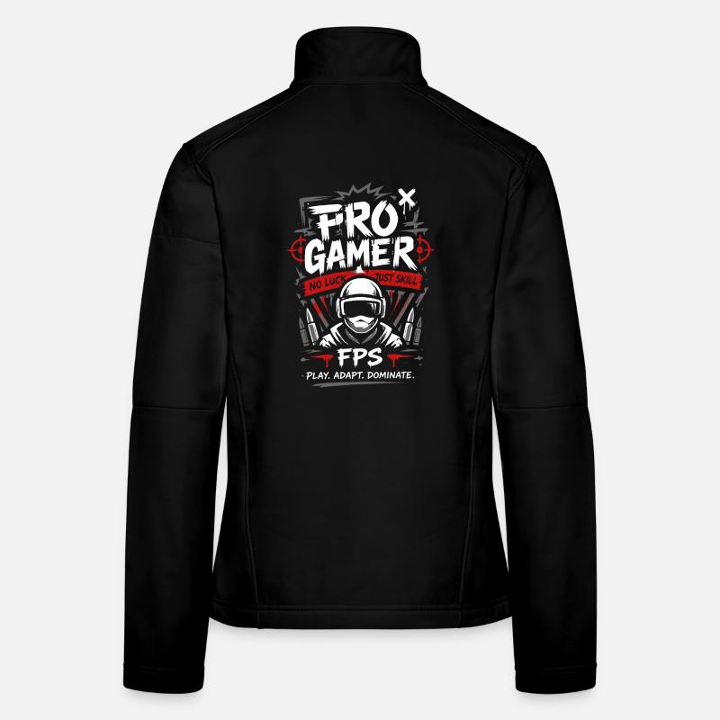 Pro Gamer One Shot Design Frauen Softshelljacke