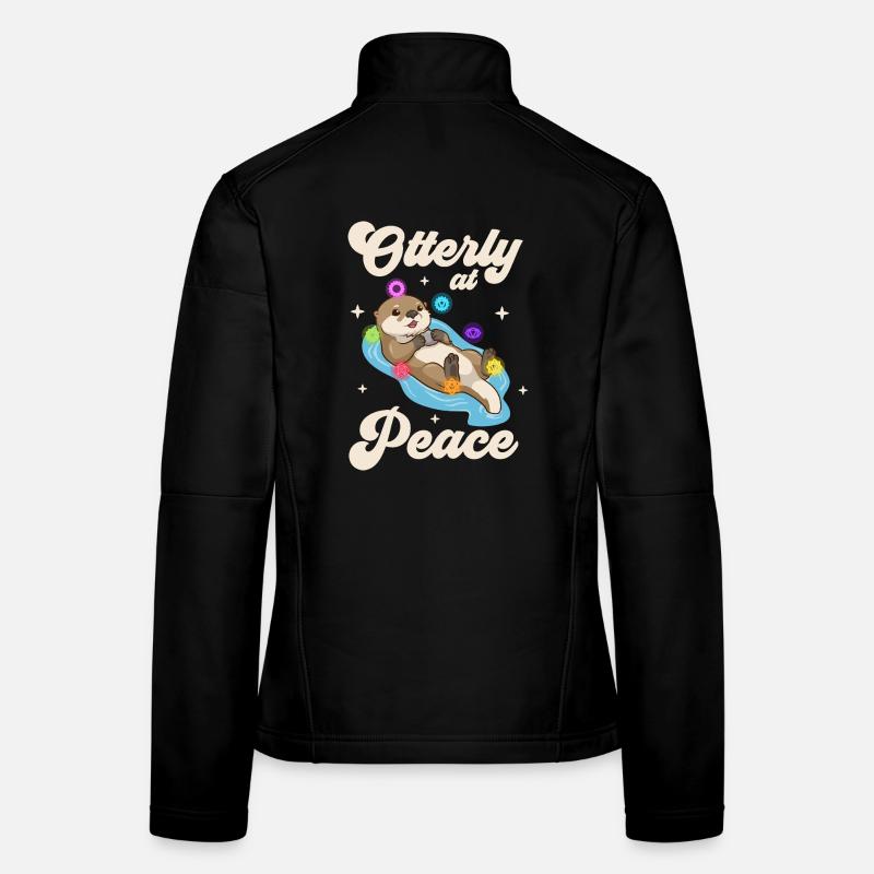 Otter Peace - Chakra Harmony Women's Softshell Jacket
