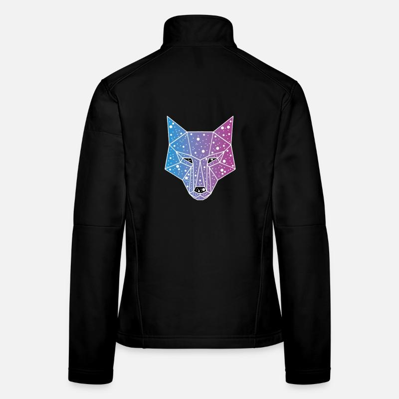 Galactic Wolf Women's Softshell Jacket