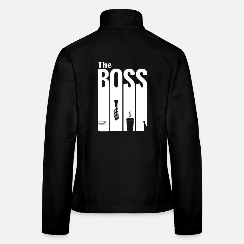 Office & Relaxation style design Women's Softshell Jacket